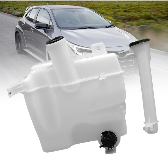 Windshield Washer Fluid Reservoir Tank For Toyota Corolla Matrix 2009 2010 2011 2012 2013 With Cap Pump 85315-12600 85315-12640 TO1288142 Windshield Washer Fluid Reservoir Tank For Toyota Corolla Matrix 2009 2010 2011 2012 2013 With Cap Pump 85315-12600 85315-12640 TO1288142